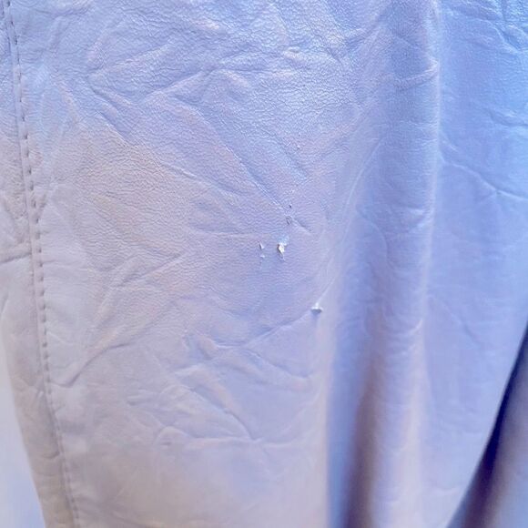 FOX FUR TRIMMED LEATHER COAT J. PERCY FOR MARVIN RICHARDS 80’s VINTAGE - Picture 10 of 10